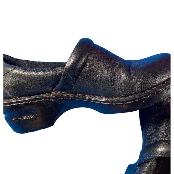 Mules/Clogs Slip-On Comfort Footwear Leather Womens Black Size 7 B.Ø.C. Brand - Picture 16 of 16